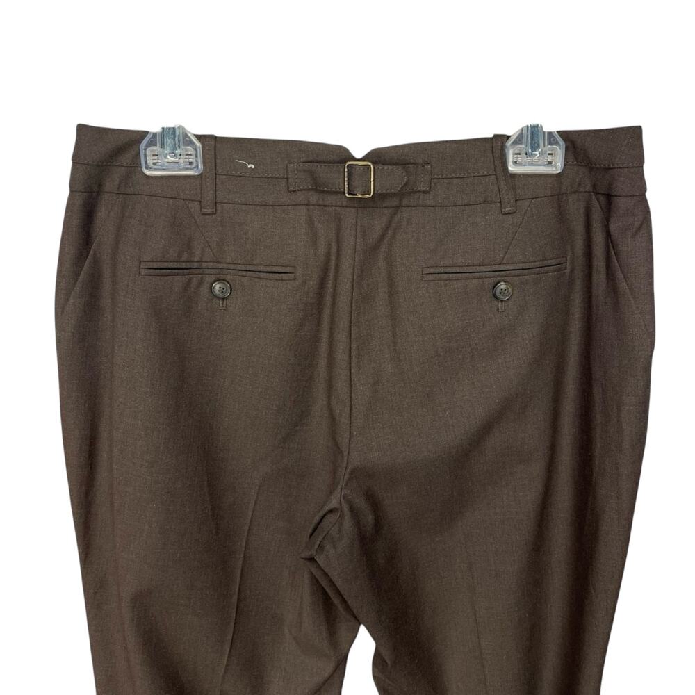 ANN TAYLOR LOFT JULIE Women's DRESS PANTS Brown Size 10P - Picture 3 of 4